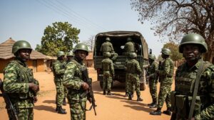 Nigerian soldiers in Benin Republic