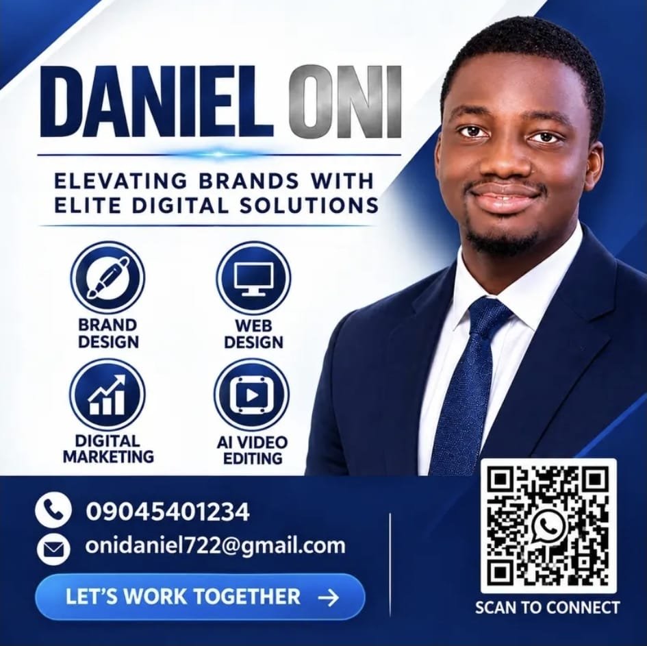 Daniel Oni Digital Solutions Advertisement